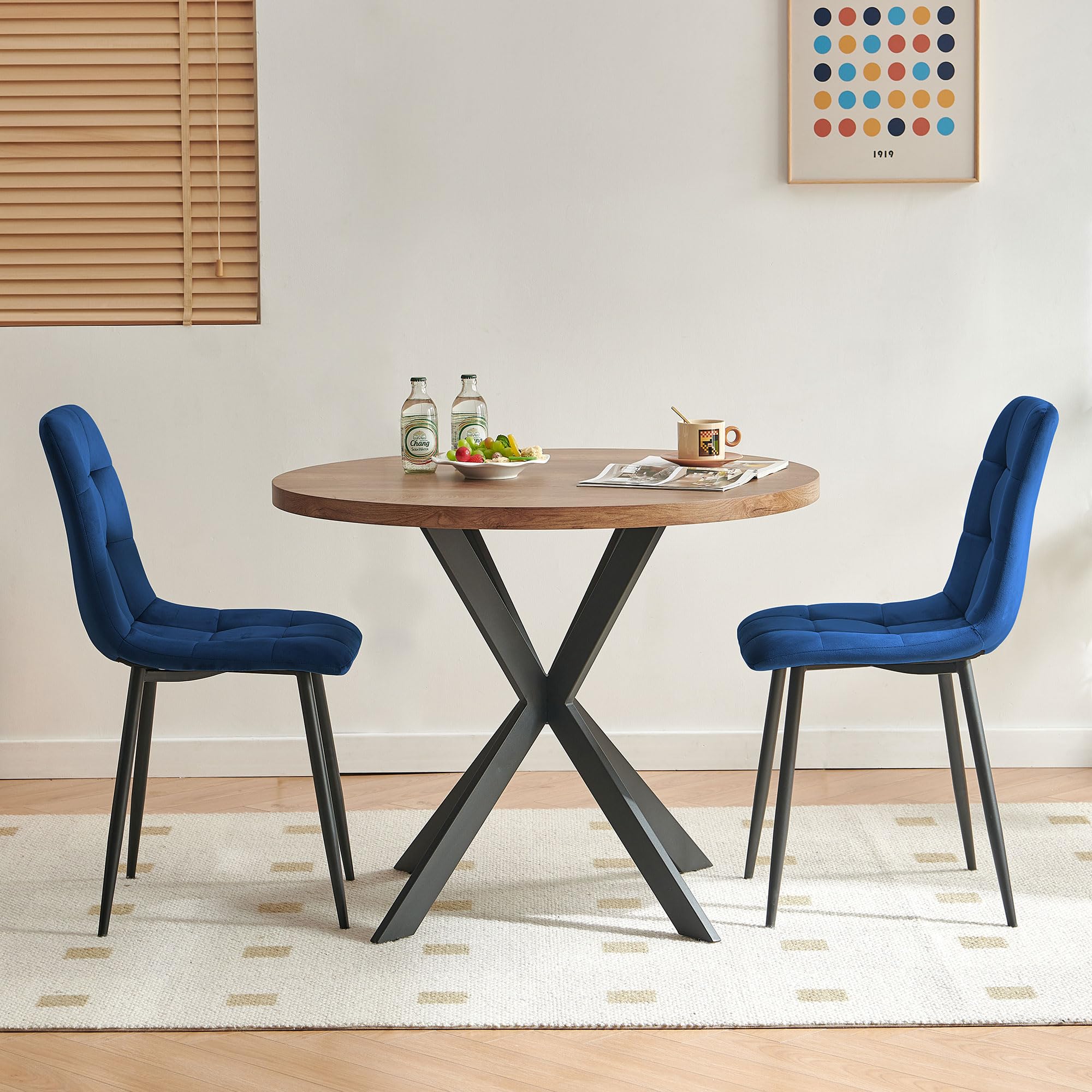 Amazon.com - somedream 3 Piece Dining Table Set for Small Spaces ...