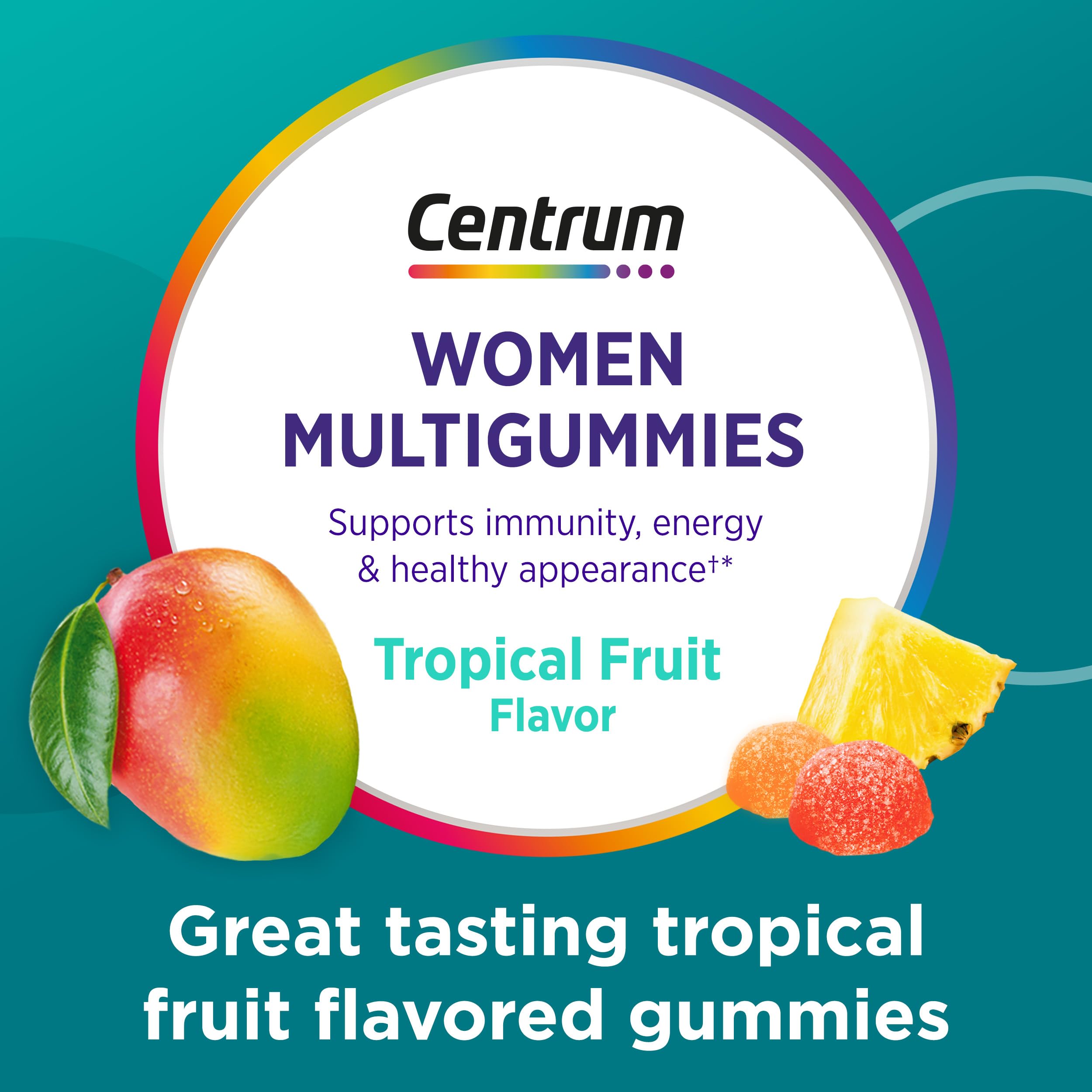 Centrum MultiGummies for Women 18 and Over, 100 Count — Amazon image 6