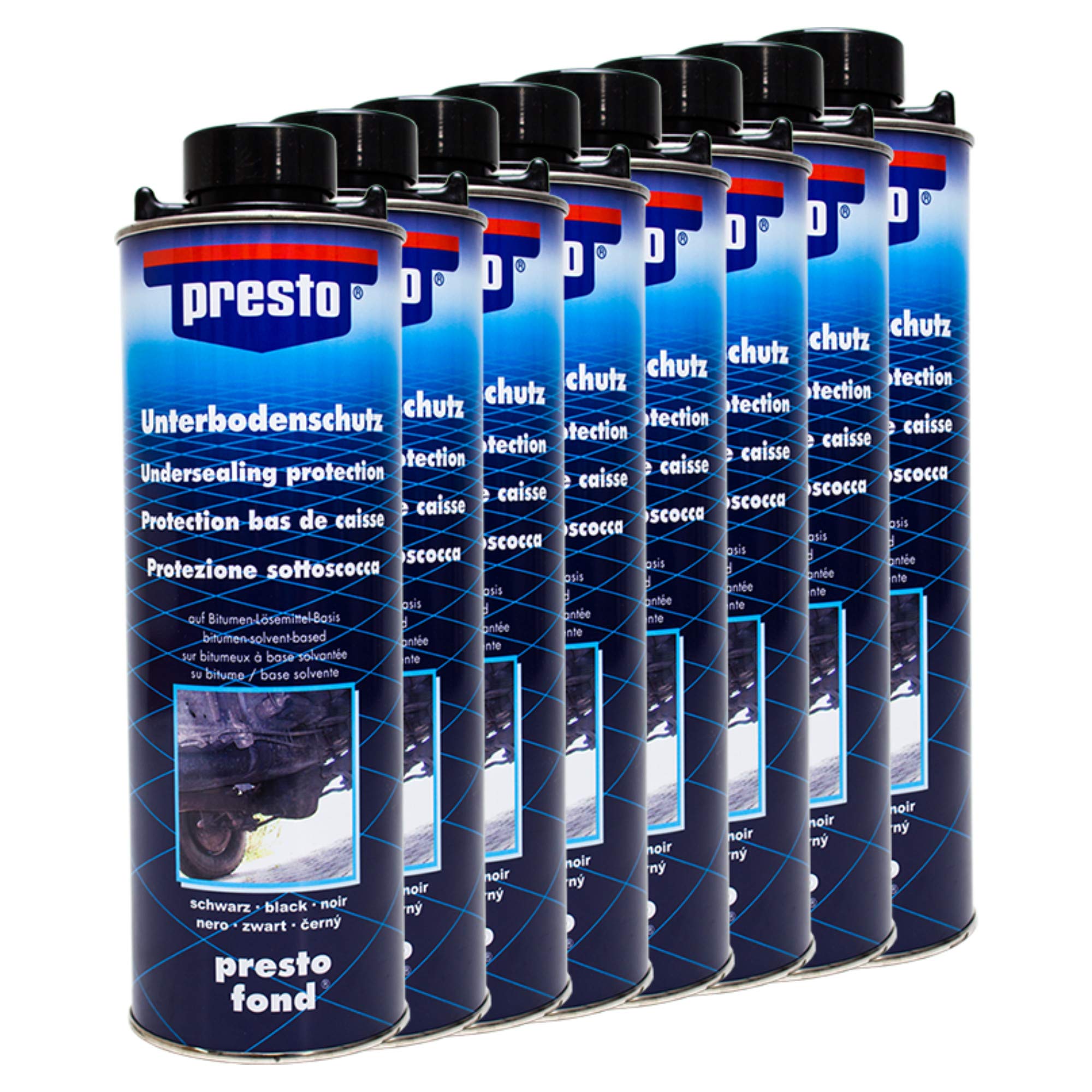 Presto! 8 x 603239 subsuelo – Betún Sellado Negro 1 L