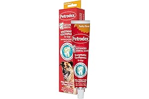 Petrodex Enzymatic Dog Toothpaste for Cleaner Teeth and Fresher Breath