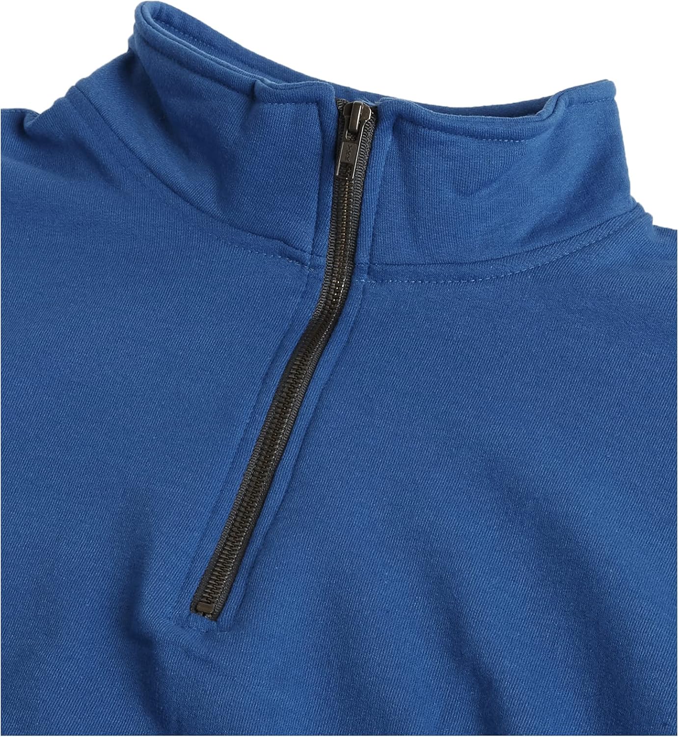Gildan Mens Fleece Quarter-Zip Cadet Collar Sweatshirt, Style G18800 XX-Large Royal