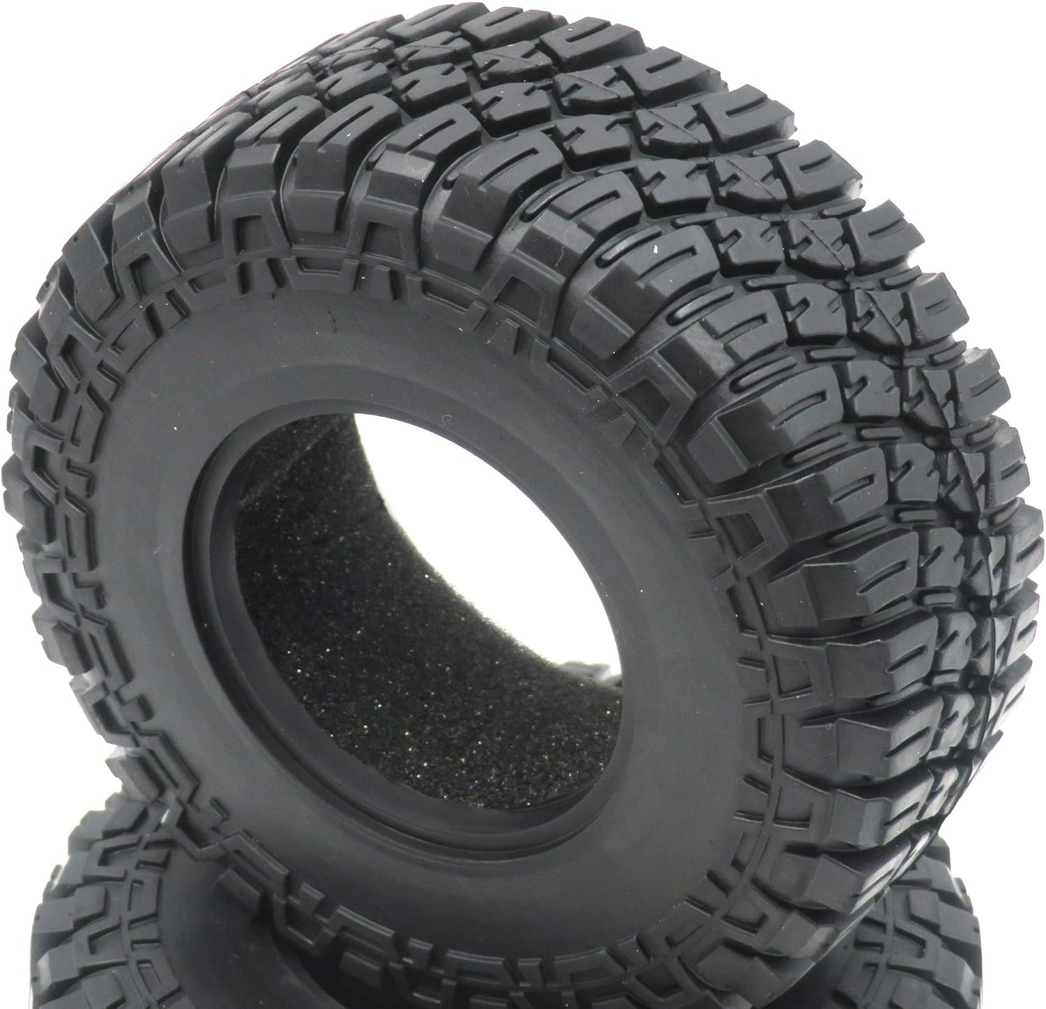 4pcs 1/10 RC 2.2/3.0inch Short Course SC Tires Tyres Height 118mm/4.64inch