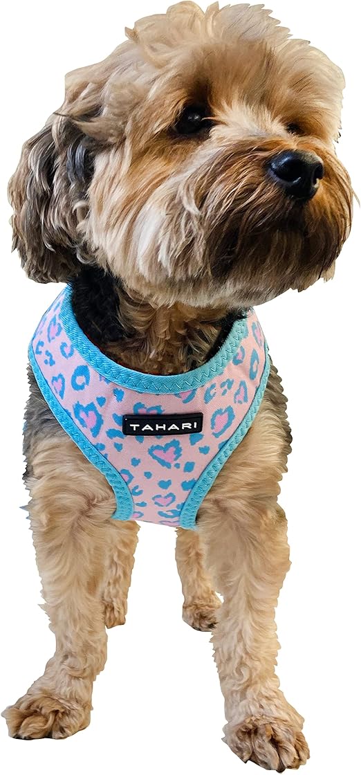 TAHARI Soft Dog Harness, No Choke OverTheHead Padded