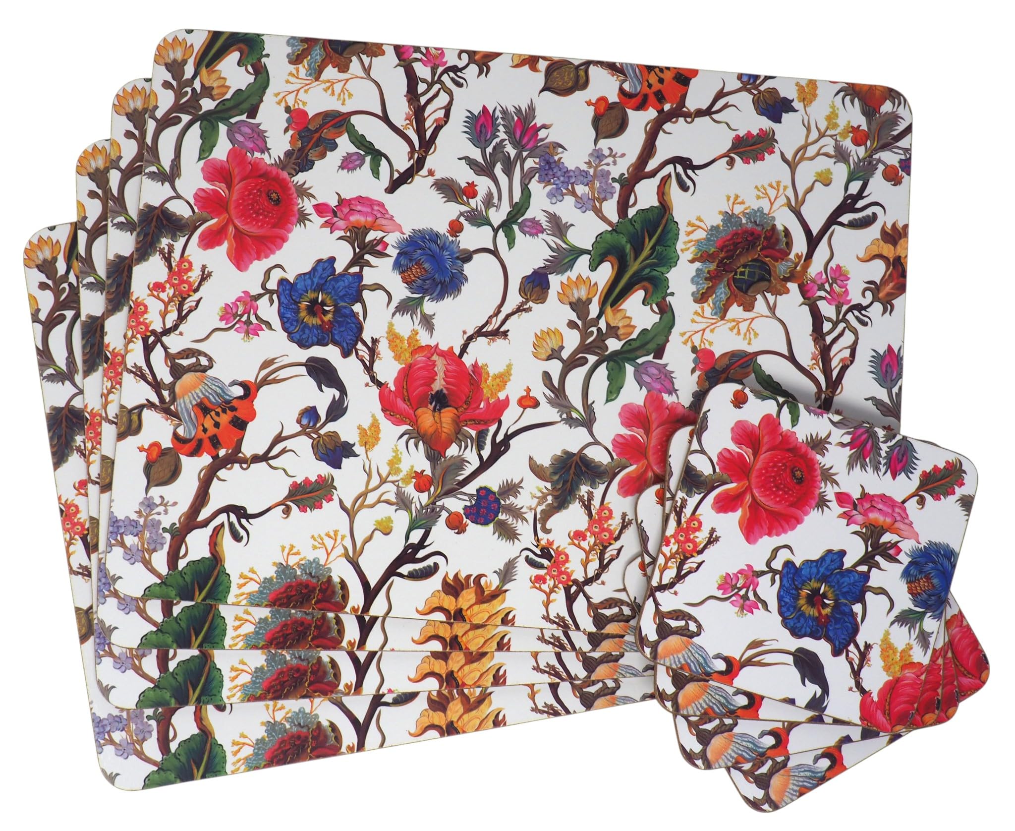 BWG Anthina Table Placemats And Coasters (Set of 4)