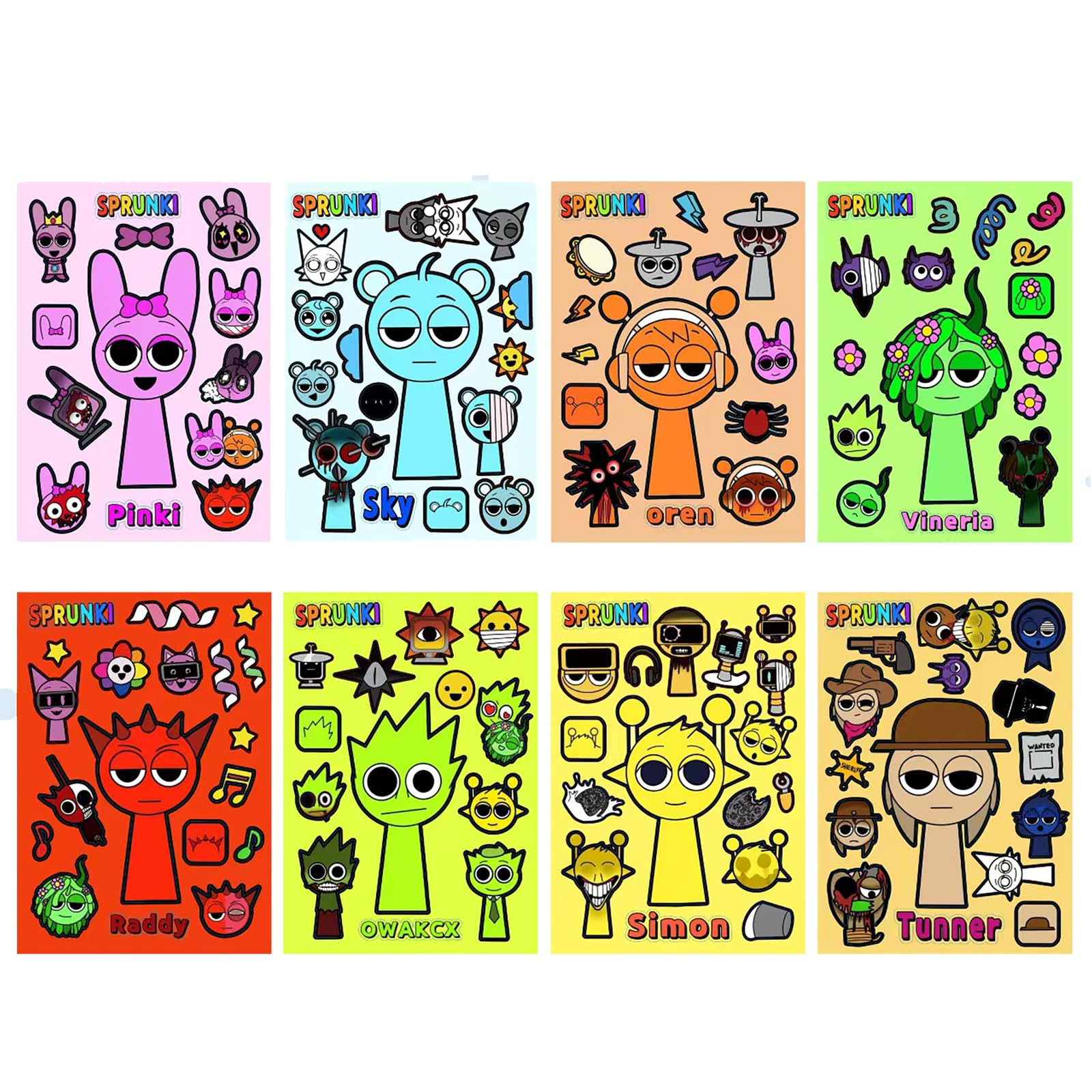 Amazon | スプランキー シール ステッカー 顔入れ替え 子供 かわいい
