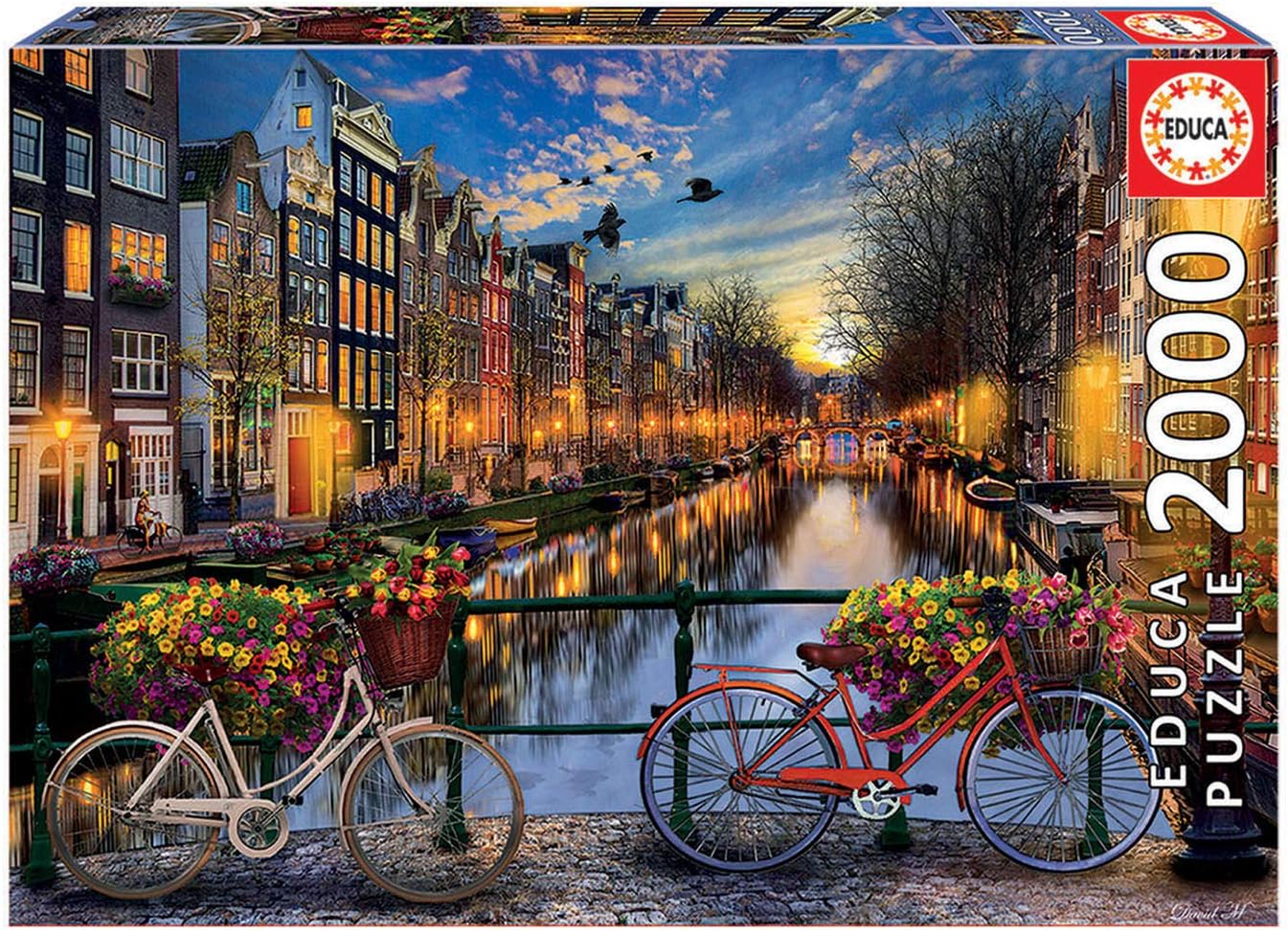 Educa Children's 2000 Amsterdam with Love Puzzle
