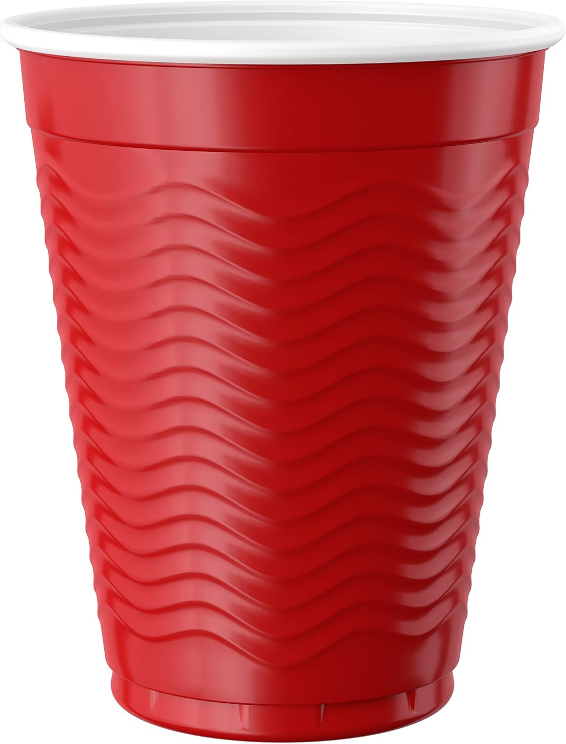 Amazon Brand - Solimo 18oz Disposable Plastic Cups