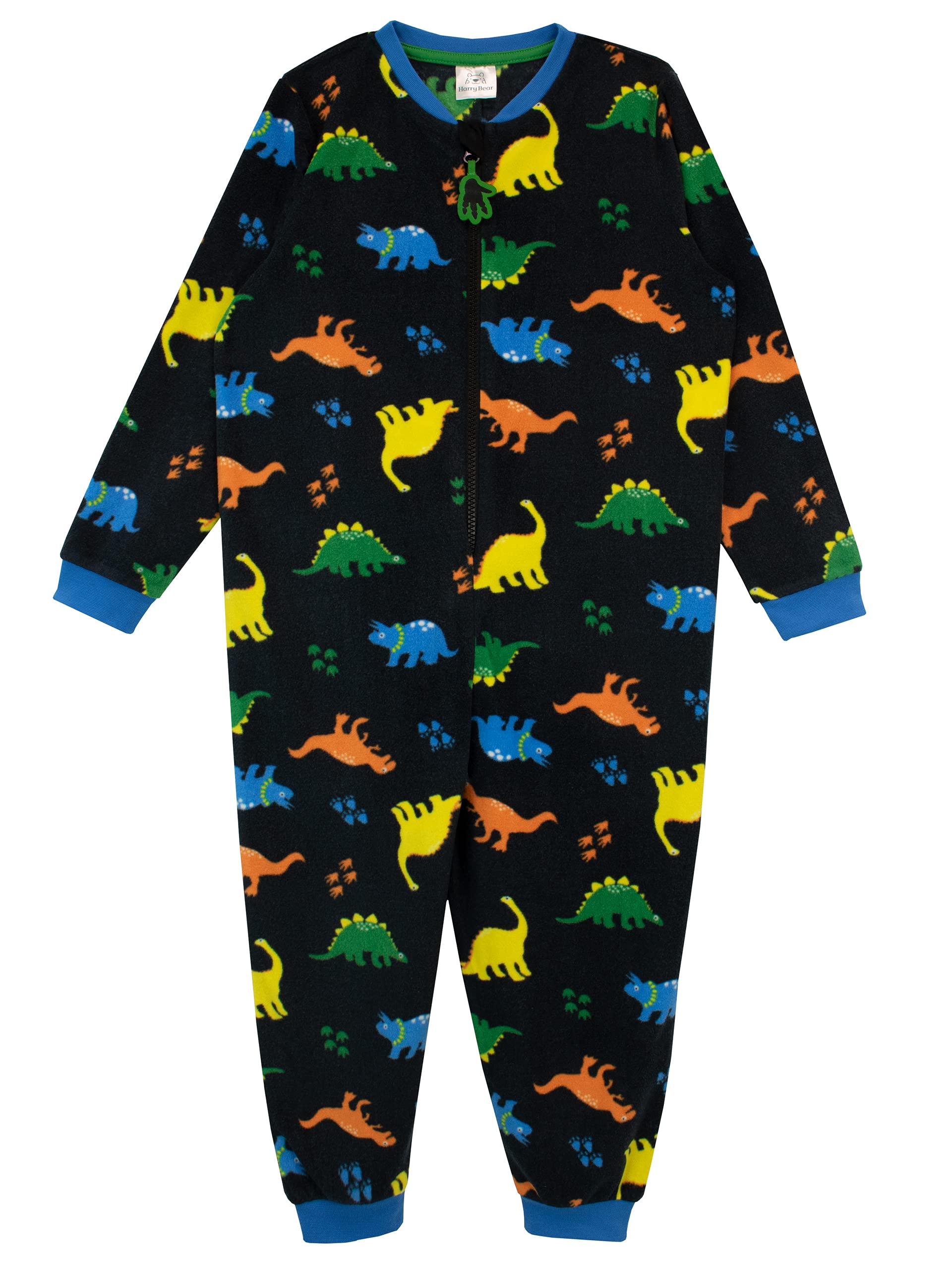 Harry Bear Boys Black Onesie Dinosaur 4-5 Years