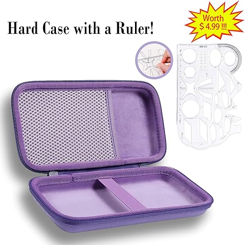 Miniatura 3 de co2CREA Estuche de transporte para calculadoras gráficas a color Texas Instruments TI-84 Plus CE Python EnhancedTI-84TI-Nspire CX II CASTI-Nspire CX