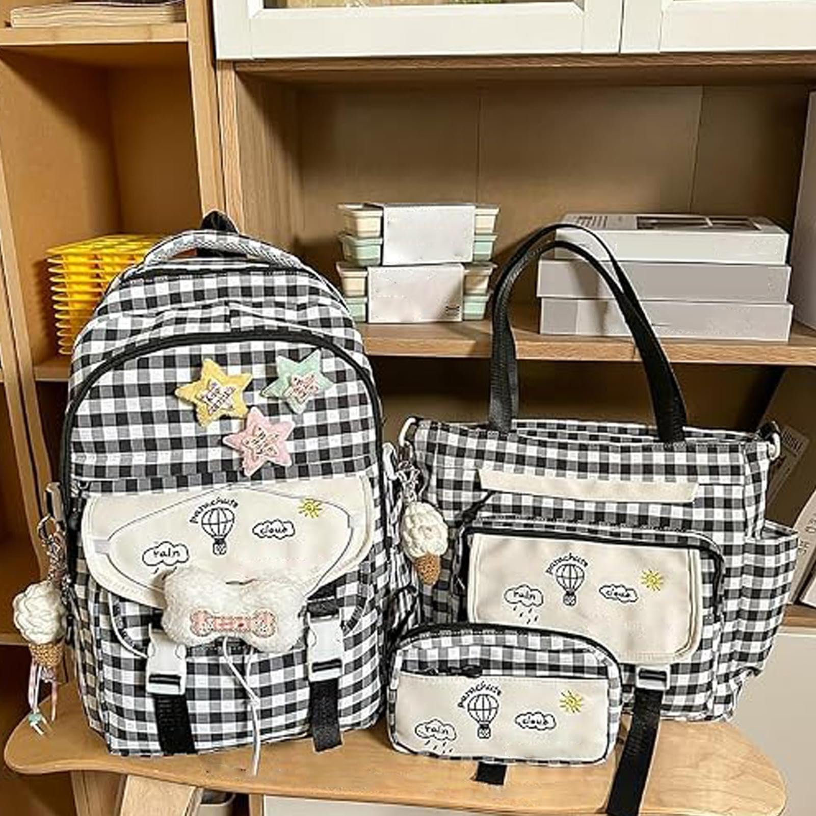 Genérico Mochila Linda De Niñas Impermeable Ligera Espaciosa Ajustable