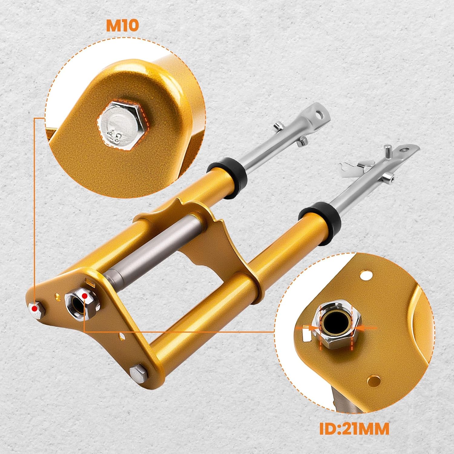 1Pcs Front Fork Shock Suspension Assembly for Honda CRF50F 2004-2014 XR50R 2000-2004 50cc 70cc 90cc 110cc Dirt Bike