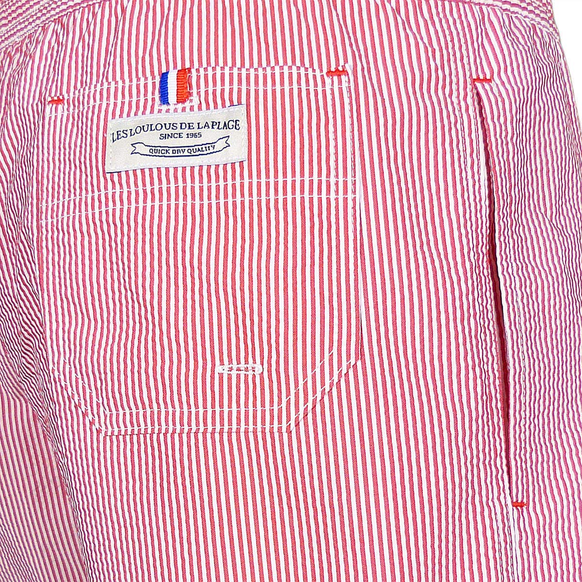 Bañadores y Shorts de baño y Playa para Hombre Montauk Tennis rayures Rojo y Blanco Talla XL 44-46