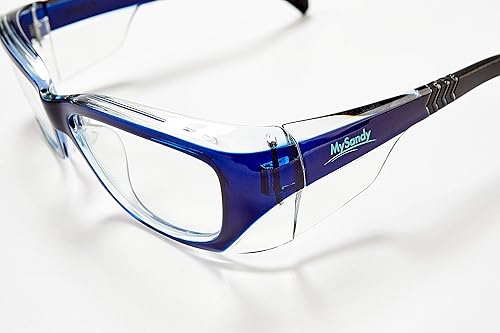 Miniatura 34 de Gafas de seguridad con certificación ANSI Z87.1, gafas protectoras antivaho e inastillables, gafas de seguridad ligeras para construcción, Negro