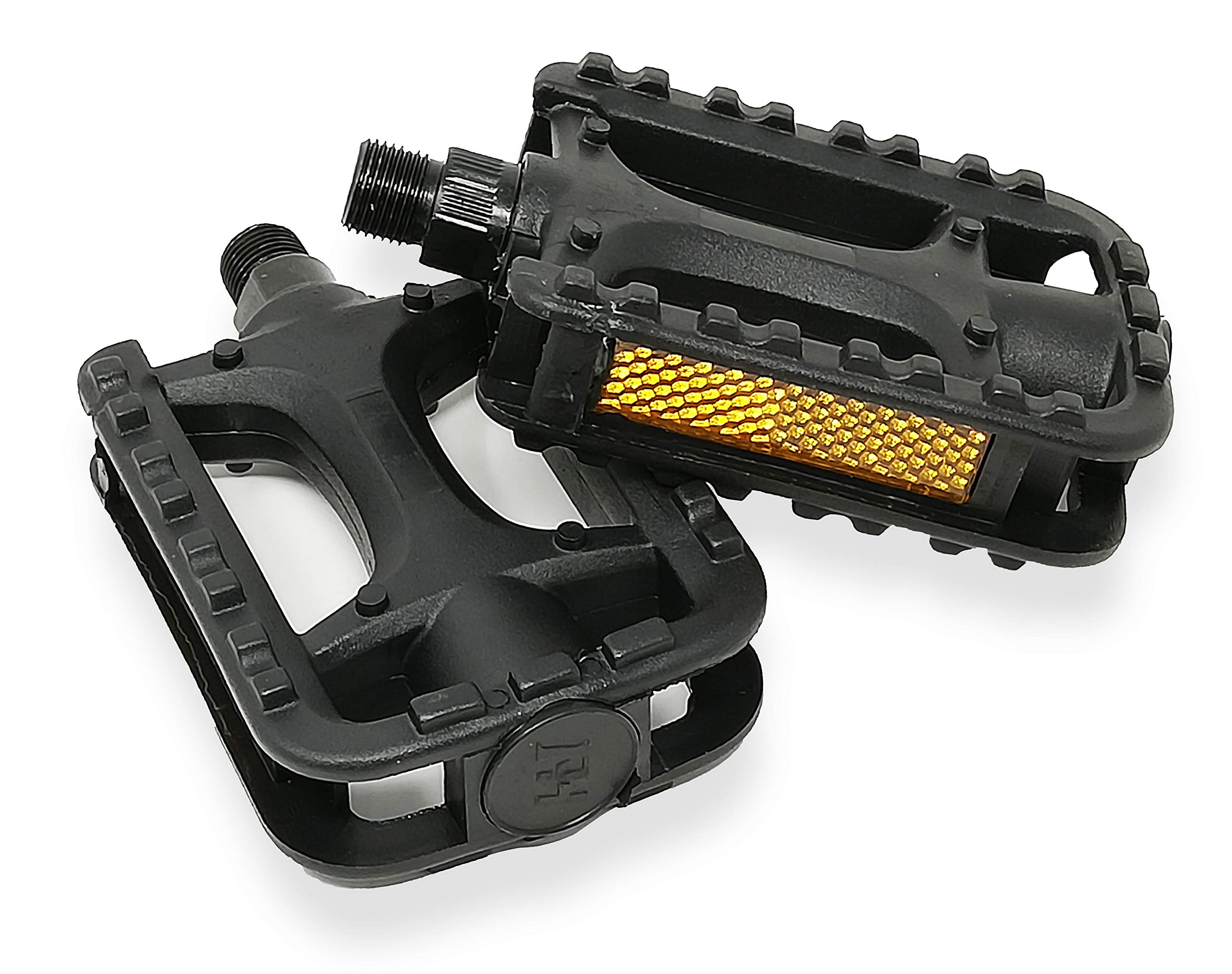 Pedali Bicicletta Antiscivolo Con Catarifrangenti - Coppia Universale 14mm Per Sicurezza - Foto 4