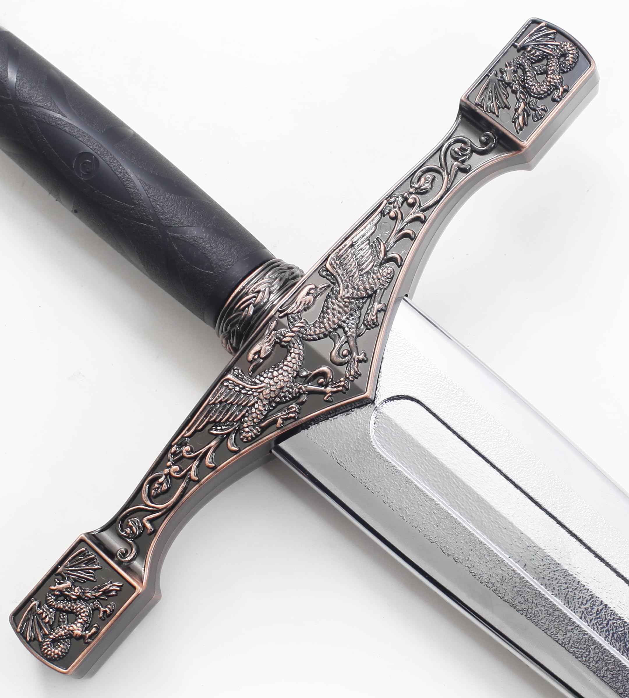 Épée Plastique Médiévale Excalibur en Polypropylène Argent Combat Entraînement