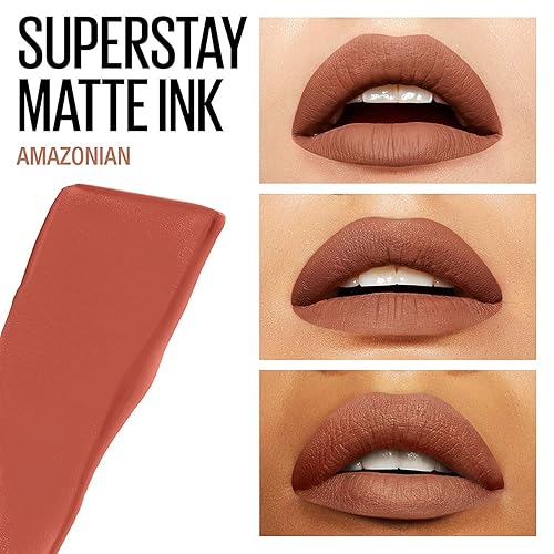 Miniatura 90 de Maybelline New York SuperStay - Lápiz labial líquido de tinta mate, Dreamer, 0.17 onzas líquidas
