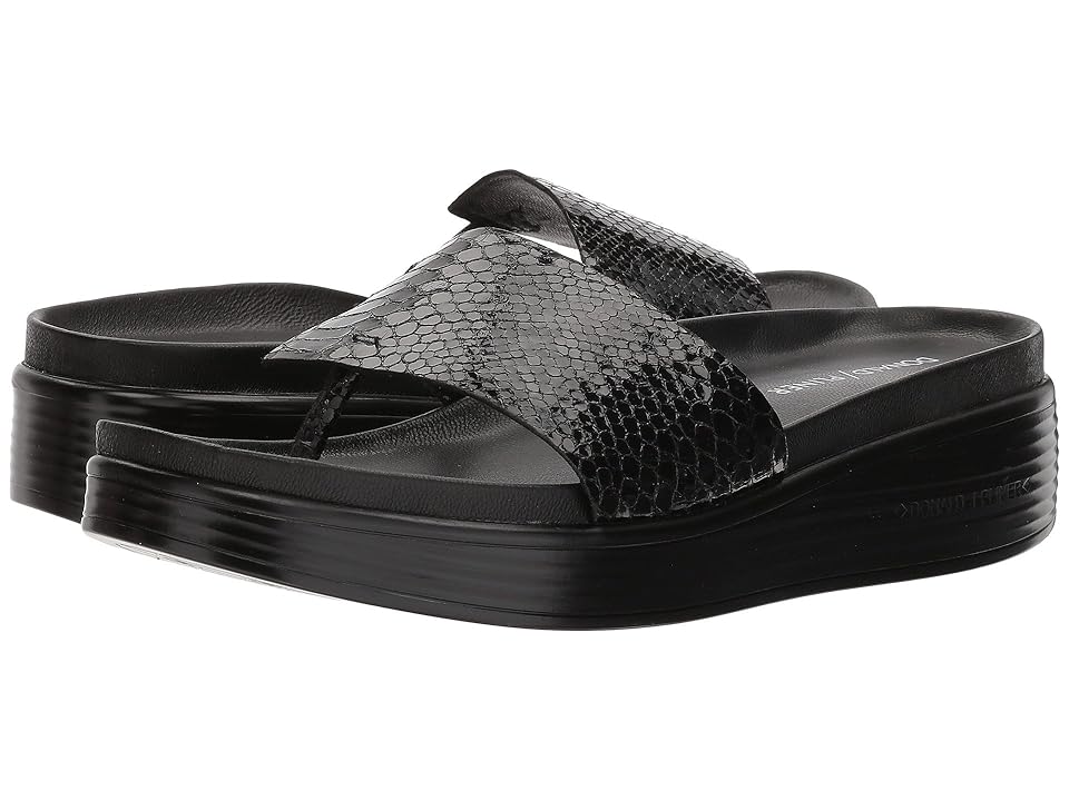 

Donald J Pliner Fifi 19 (Black Snake) Women's Wedge Shoes