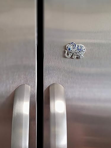 Miniatura 4 de LUCKBOOSTIUM Imanes decorativos para refrigerador, armario de gabinete, pizarra blanca, colección de dijes de aleación de metal, decoración de