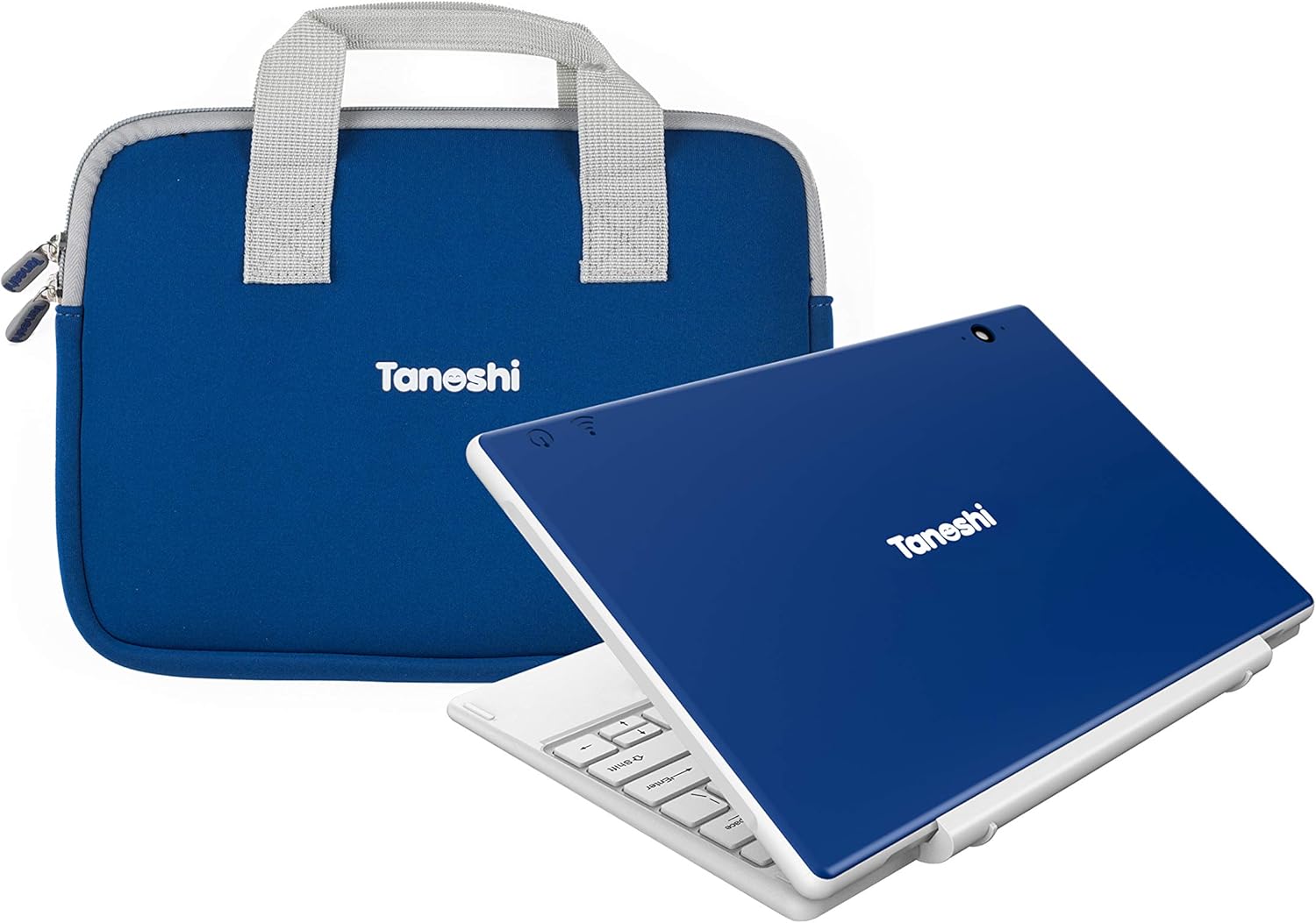 Tanoshi Blue Laptop Sleeve 10.1 Inch for Tanoshi Scholar Computer, Blue