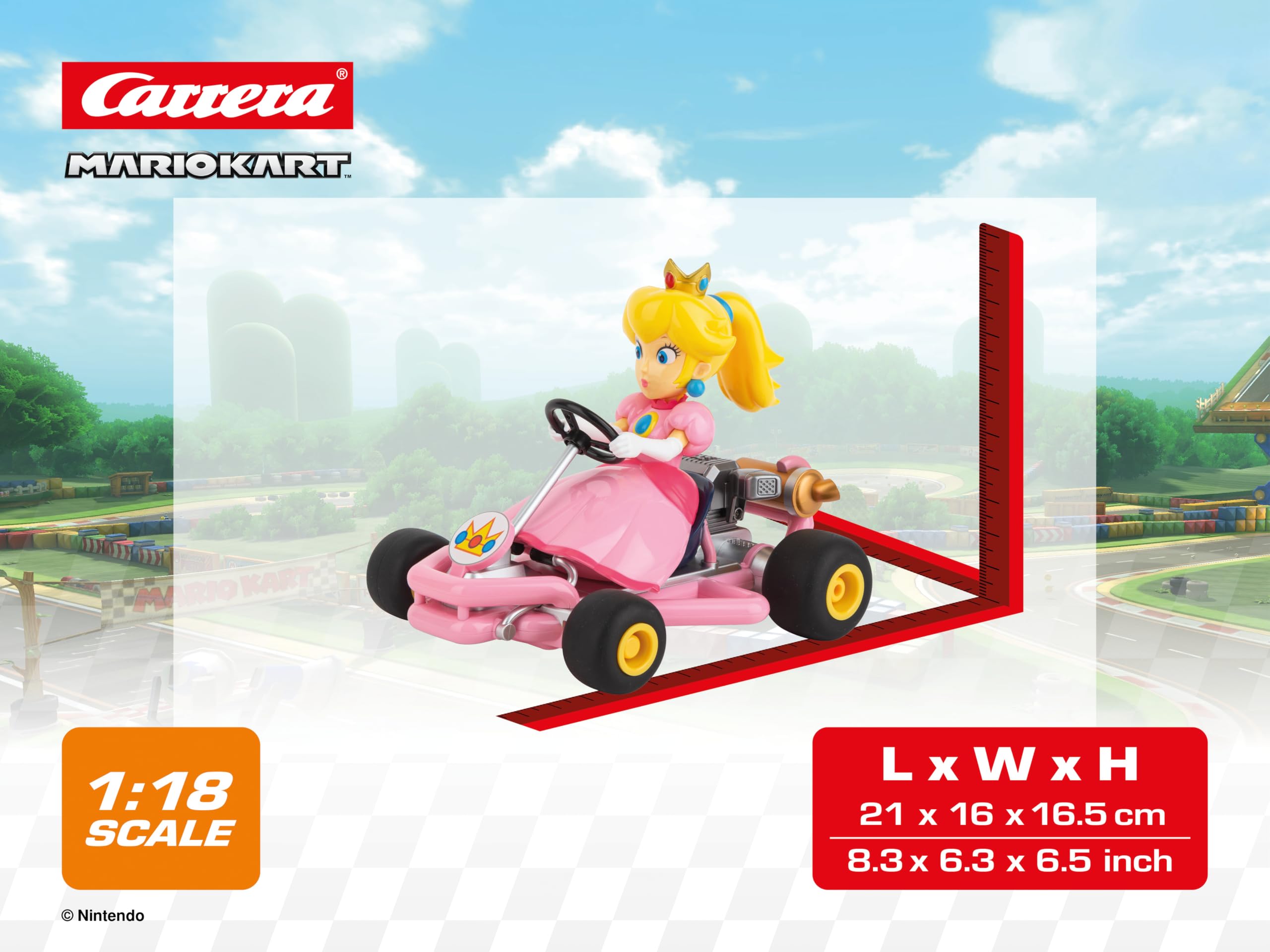 Amazon.co.jp: 2.4GHz Mario Kart™ パイプカート、ピーチ、L : おもちゃ