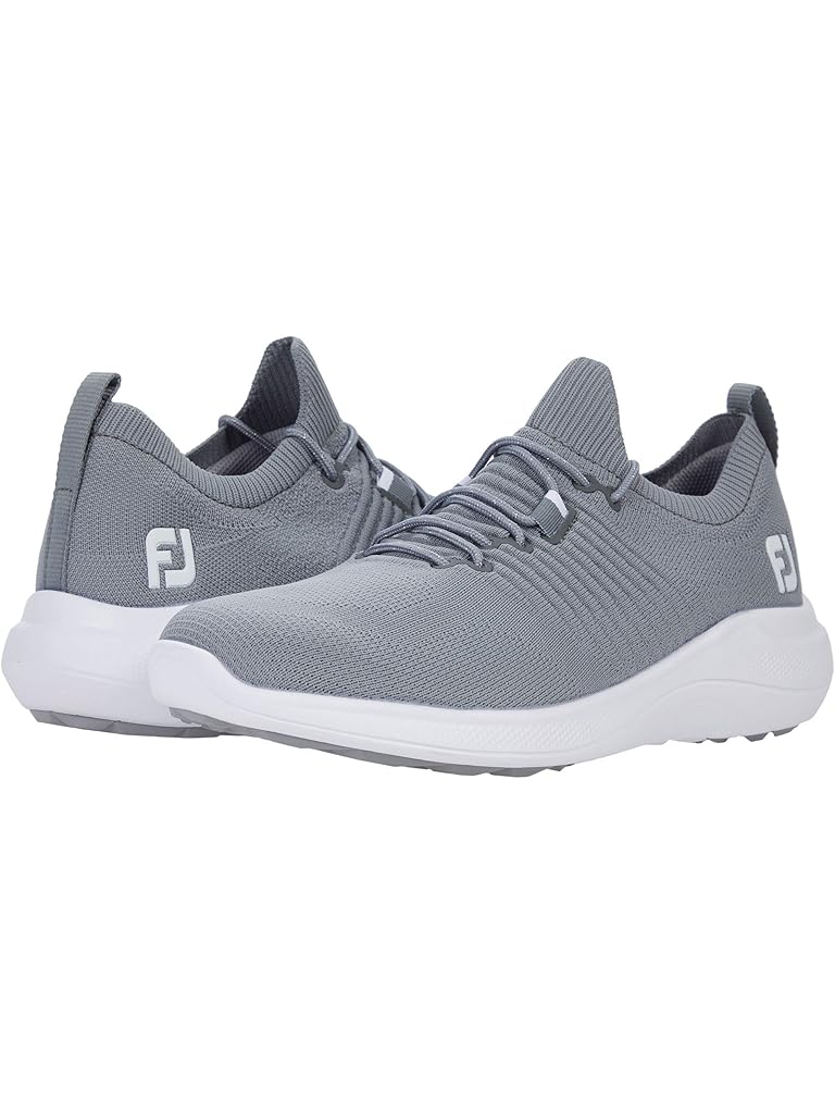 Gray FootJoy FJ Flex XP Golf Shoes - Previous Season Style
