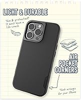 Vista 5 de Smartish® Funda delgada para iPhone 13 Pro - Gripmunk - [ligera + protectora] Funda de agarre fina - Black Tie Affair