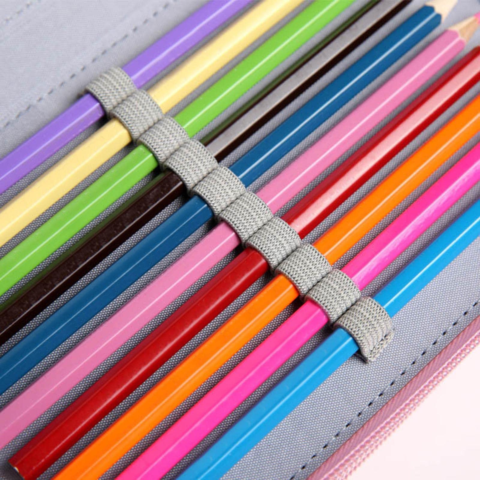 Federmäppchen mit 72 Fächern für Aquarellstifte, Marker, Jungen, Mädchen, Kunstbedarf, blau, 72 Löcher, Stil B, 3 Set (72 Loch Tasche, Stil B), Style B