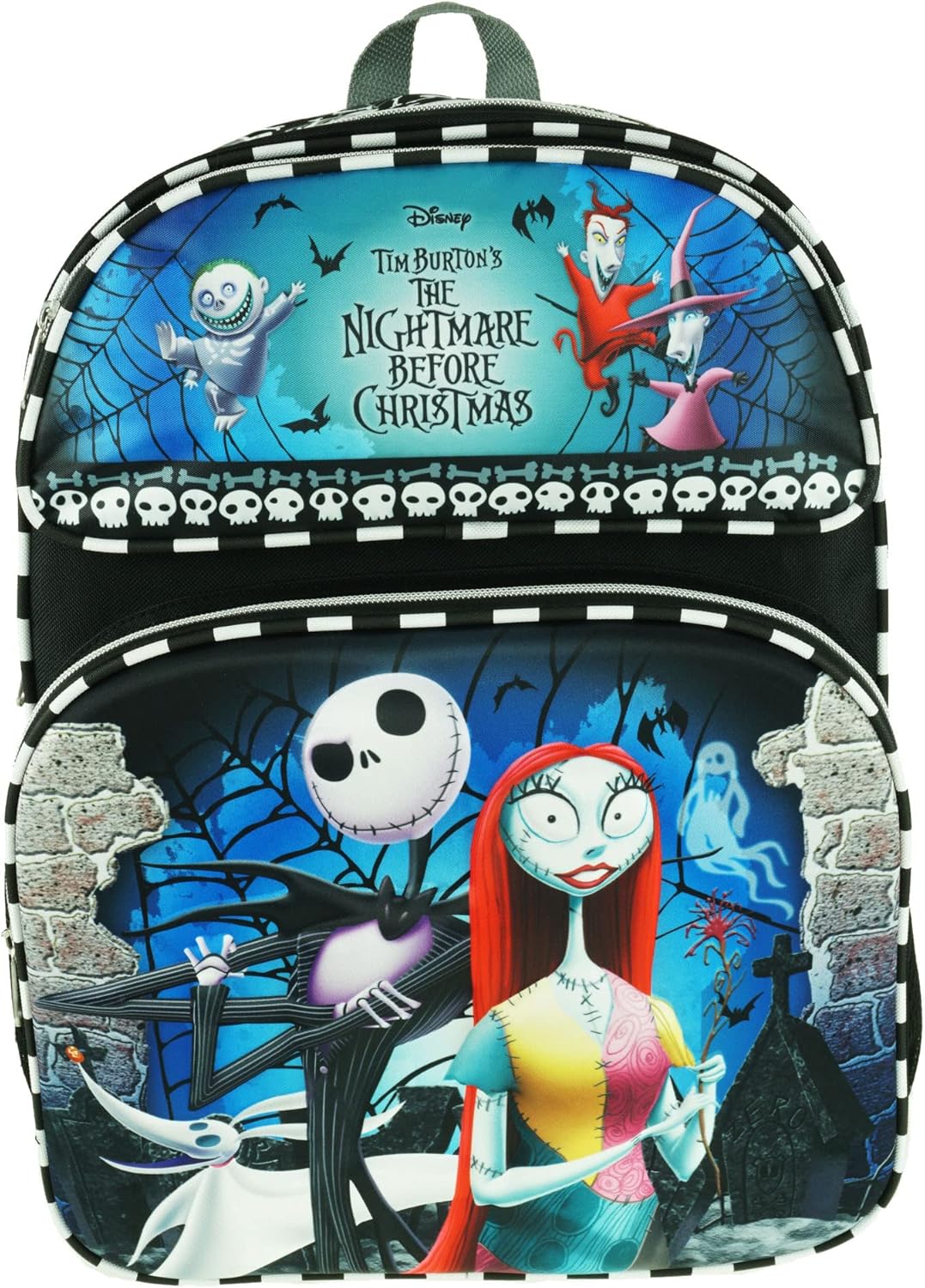 Ruz Disney Nightmare Before Christmas Large 3-D EVA Molded 16 Inch Backpack
