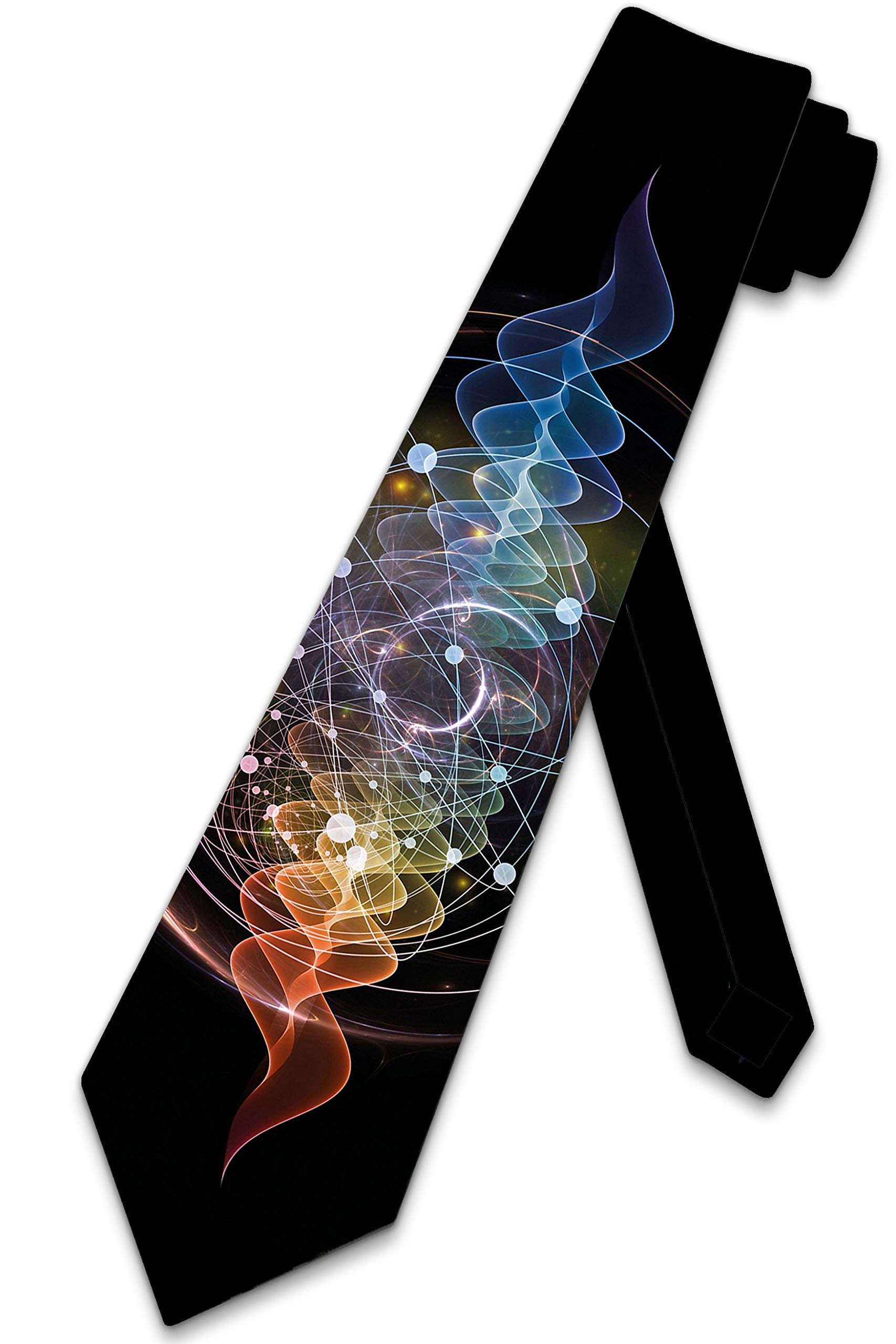 Atourdealss Men's As Shown Darwin Ties Science Necktie Physics Tie Evolution Ties Neck Tie Neckties For Boys Teen