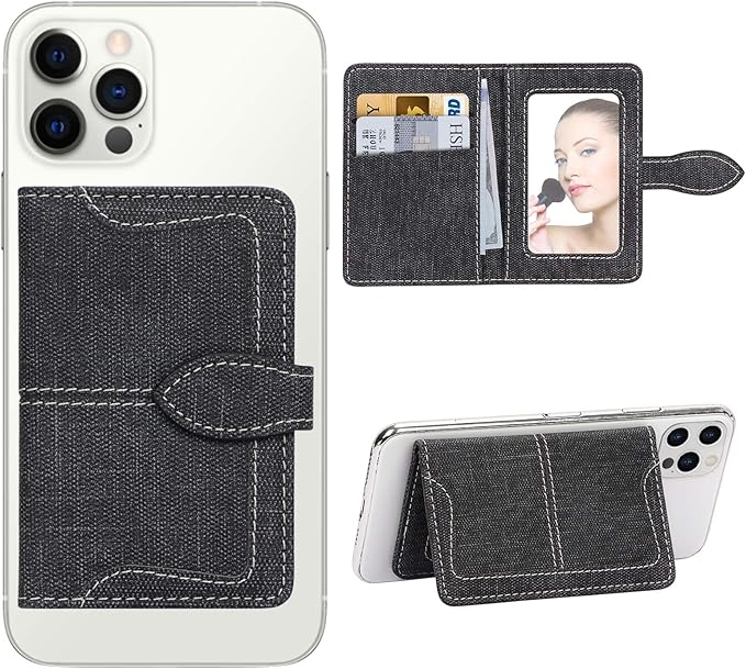 FYY Card Holder for Back of Phone, Cell Phone Card Holder