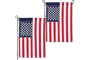 Premium American Flag Garden Flags 12x18 Double Sided - Patriotism In Your Garden