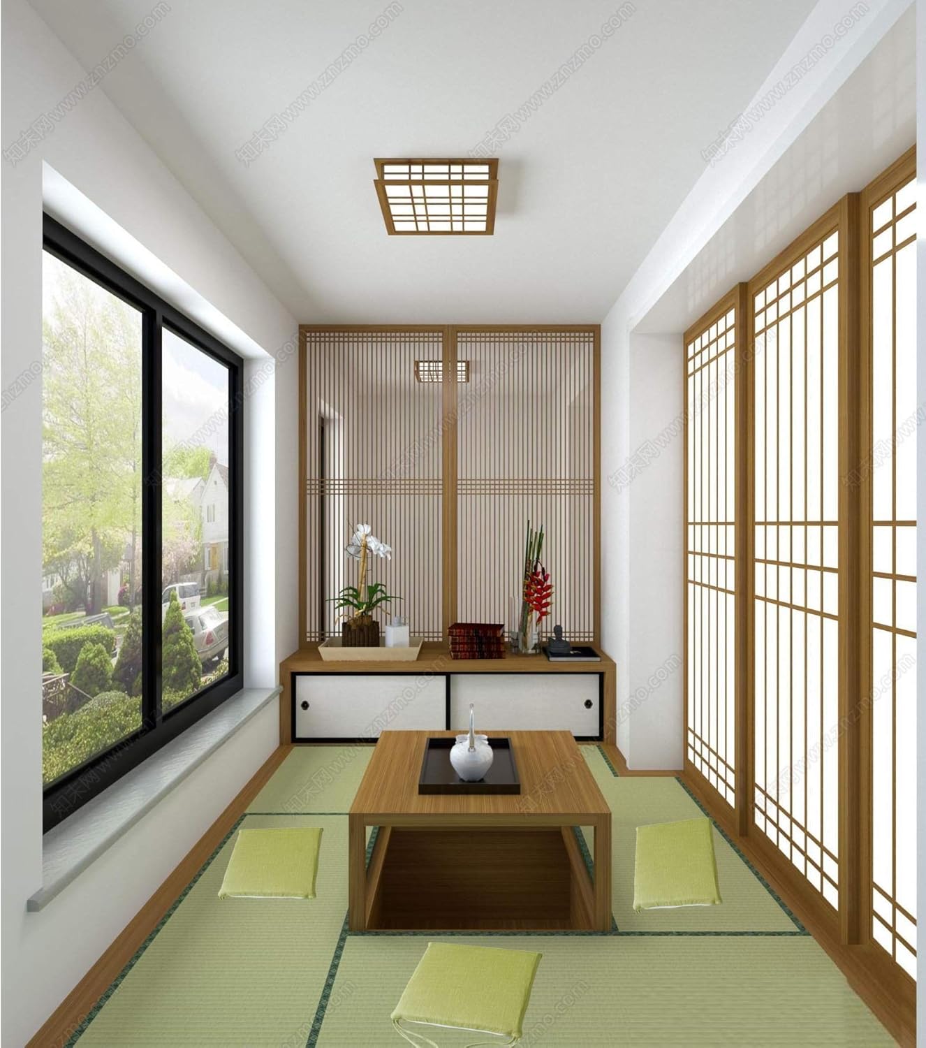 Chair Pad with Ties for Dining Chairs,16x16inch,Cotton Linen Seat Cushions with Machine Washable Cover,Square Cushion Tatami Floor Pillow-Brown 40x40cm