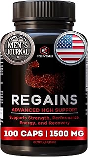 HGH Supplements for Men & Women - Regains Natural Anabolic Muscle Growth Building & Human Growth Hormone for Men, Muscle Builder for Men, Muscle Recovery Post Workout Supplement, 100 Protein Pills