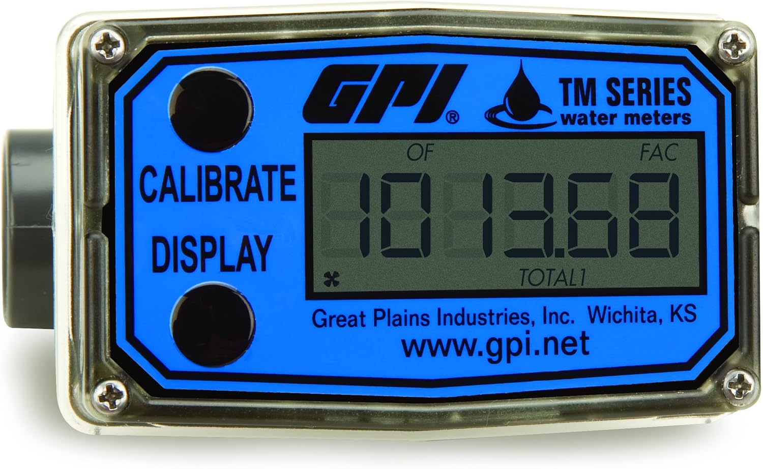 Dee Zee TM075 3/4" SPGT 6Dgit 220 GPM Digital Meter