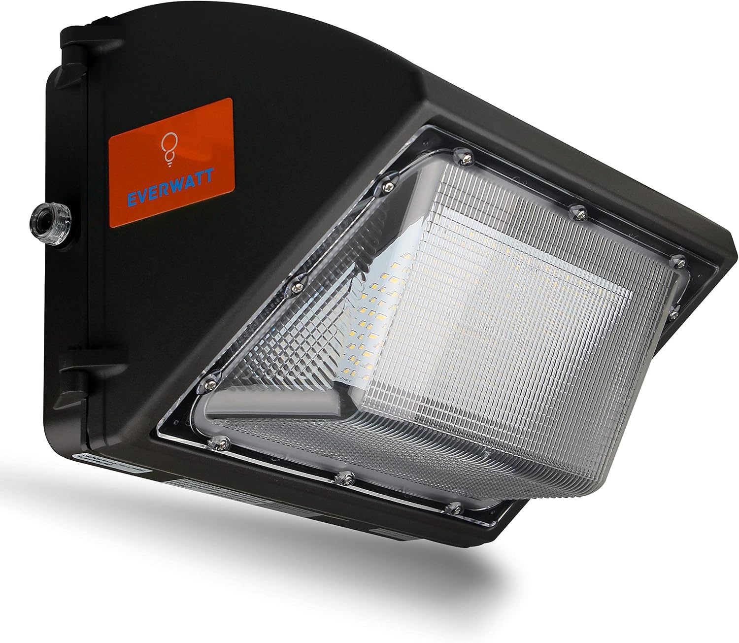 Get Popular Offer EverWatt High-Efficiency 700W Metal-Halide Equivalent, 135W LED Outdoor Wall Pack Light, 5000K Cool White, 18000 Lumens, Waterproof, Easy Mount, Commercial/Industrial, UL & DLC