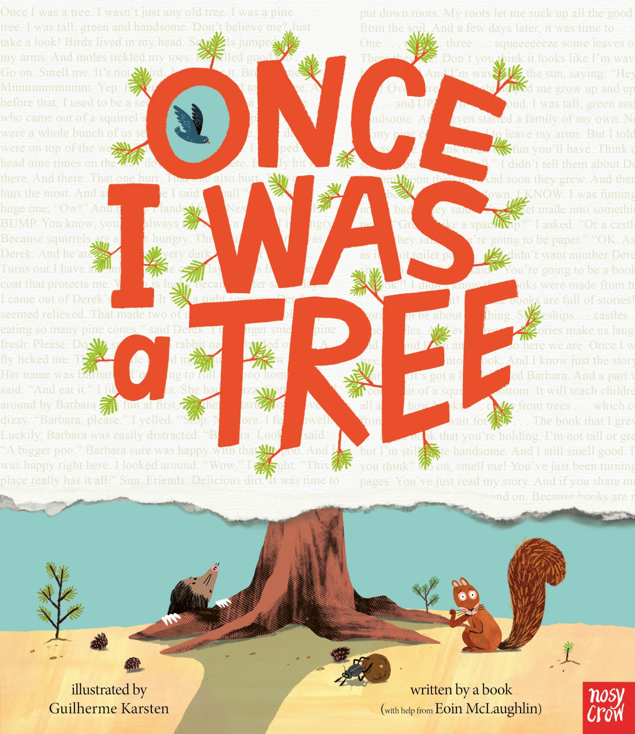 Once I Was a Tree by Eoin McLaughlin (Hardback Book)