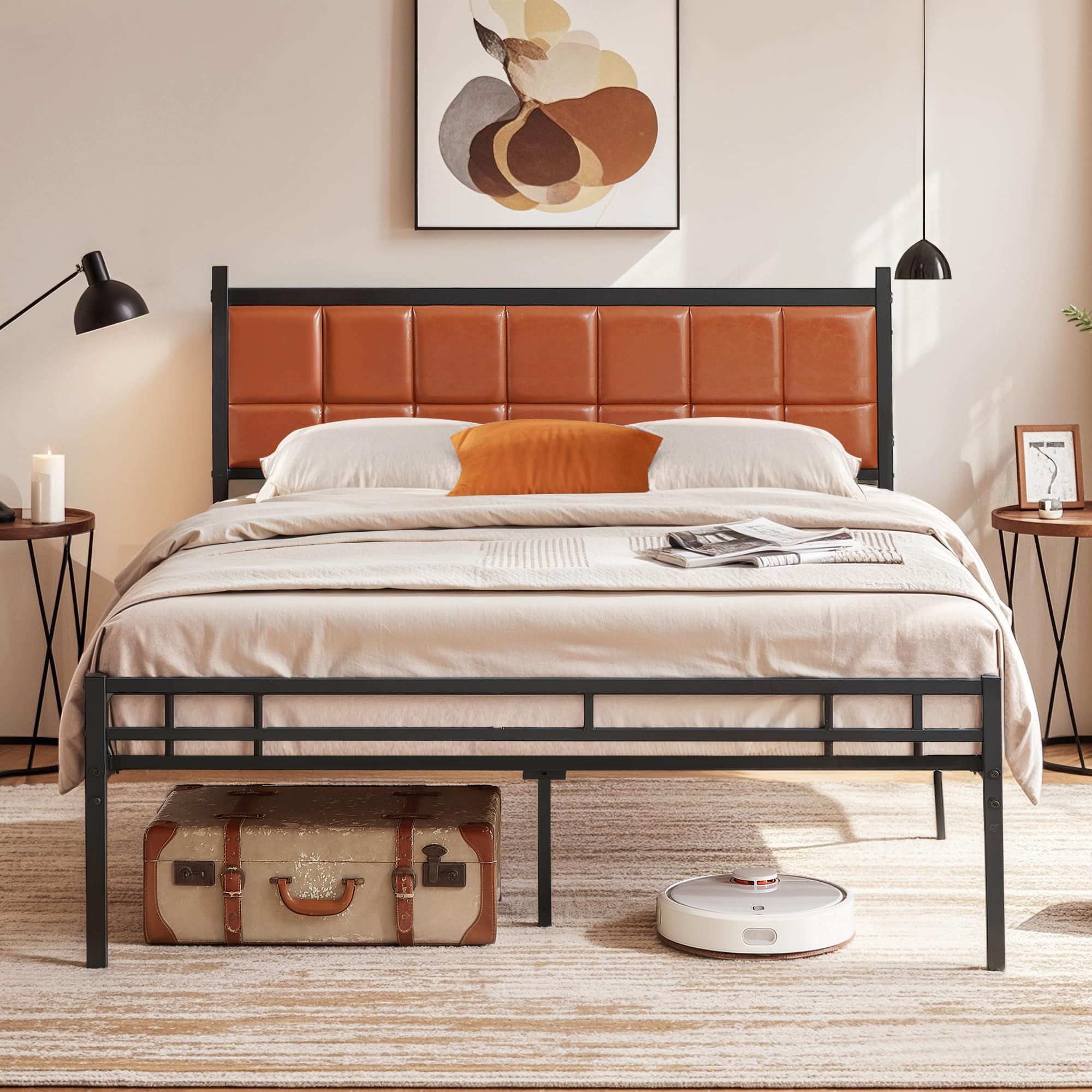 VECELO Full Size Bed Frame