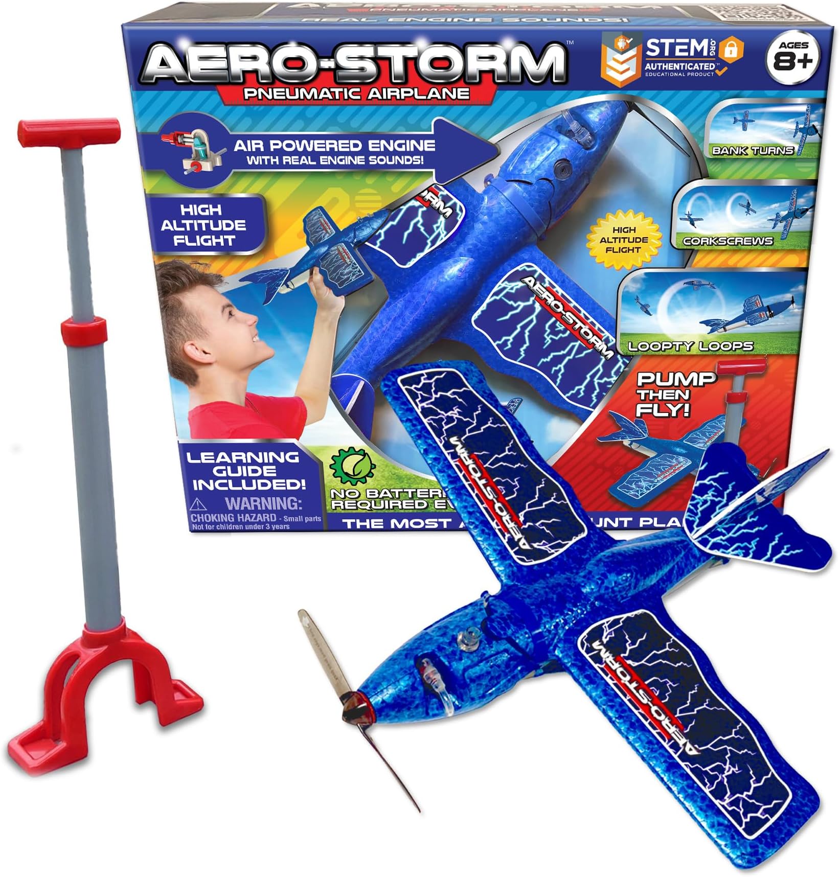 Aero-Storm Acrobatic, Air-Powered Stunt Plane