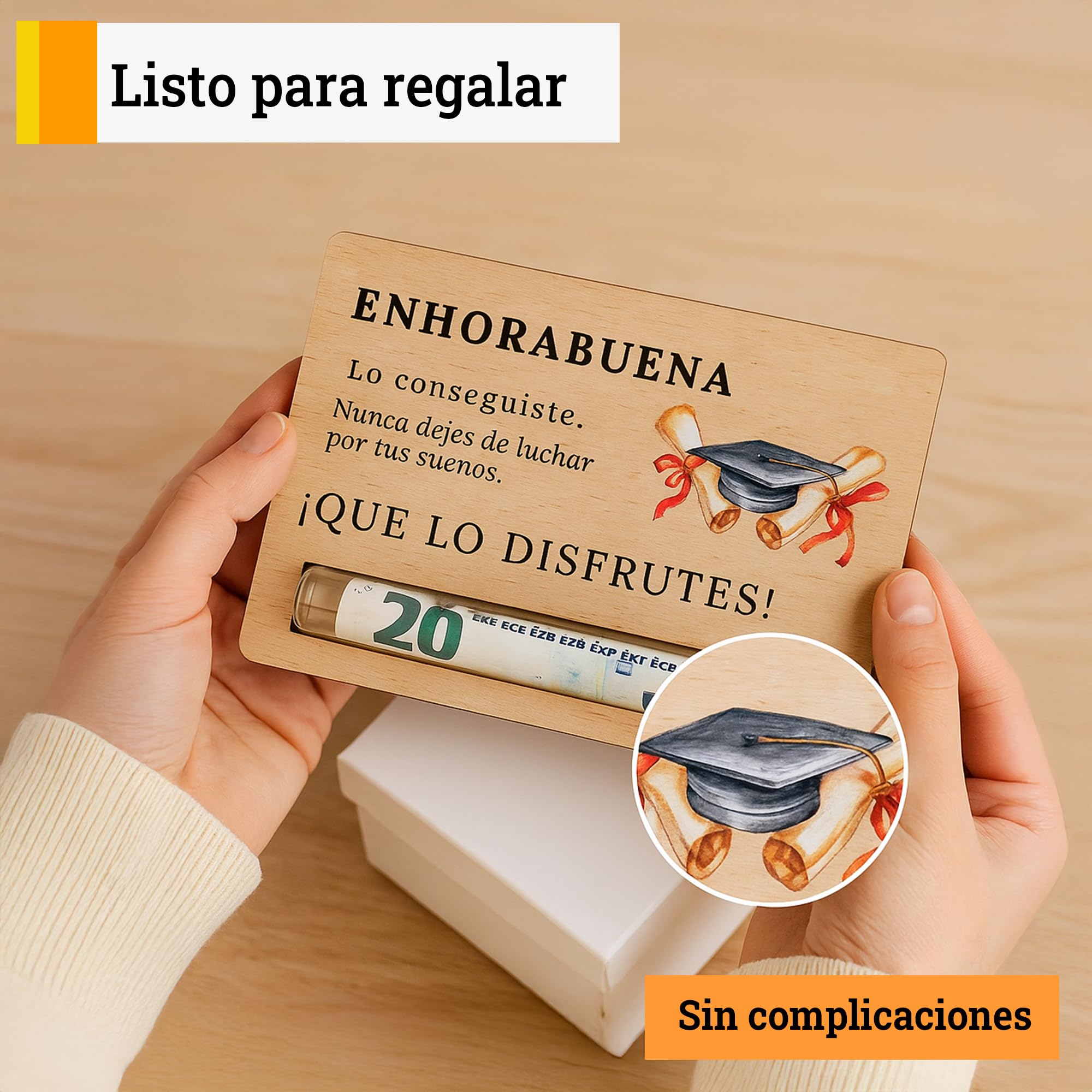 Regalo graduacion tarjeta estudiante, regalos para graduacion, detalles graduacion primaria, regalo estudiante, regalo de graduacion