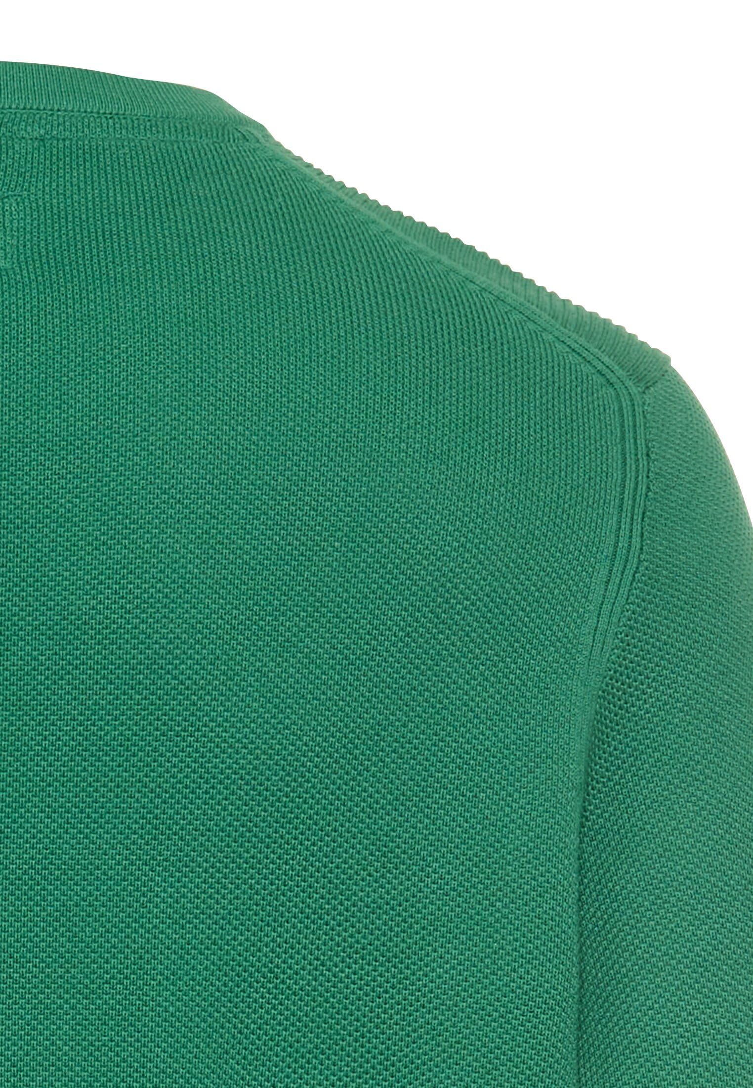camel active Herren Pullover aus Reiner Baumwolle Tannengrün – Bild 9