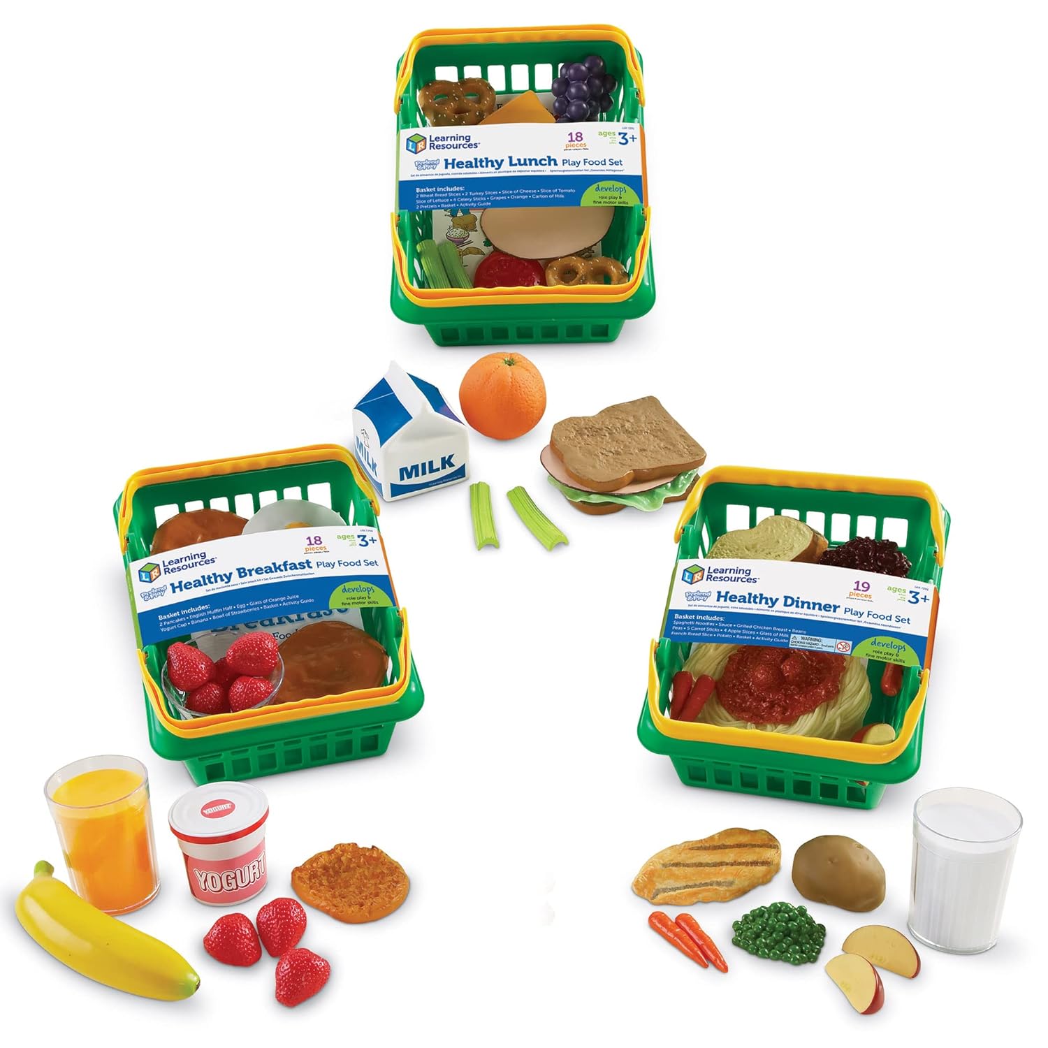 Learning Resources Healthy Foods Playset Amazon.de Sonstiges