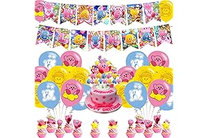 Kirby Birthday Party Decorations Favors