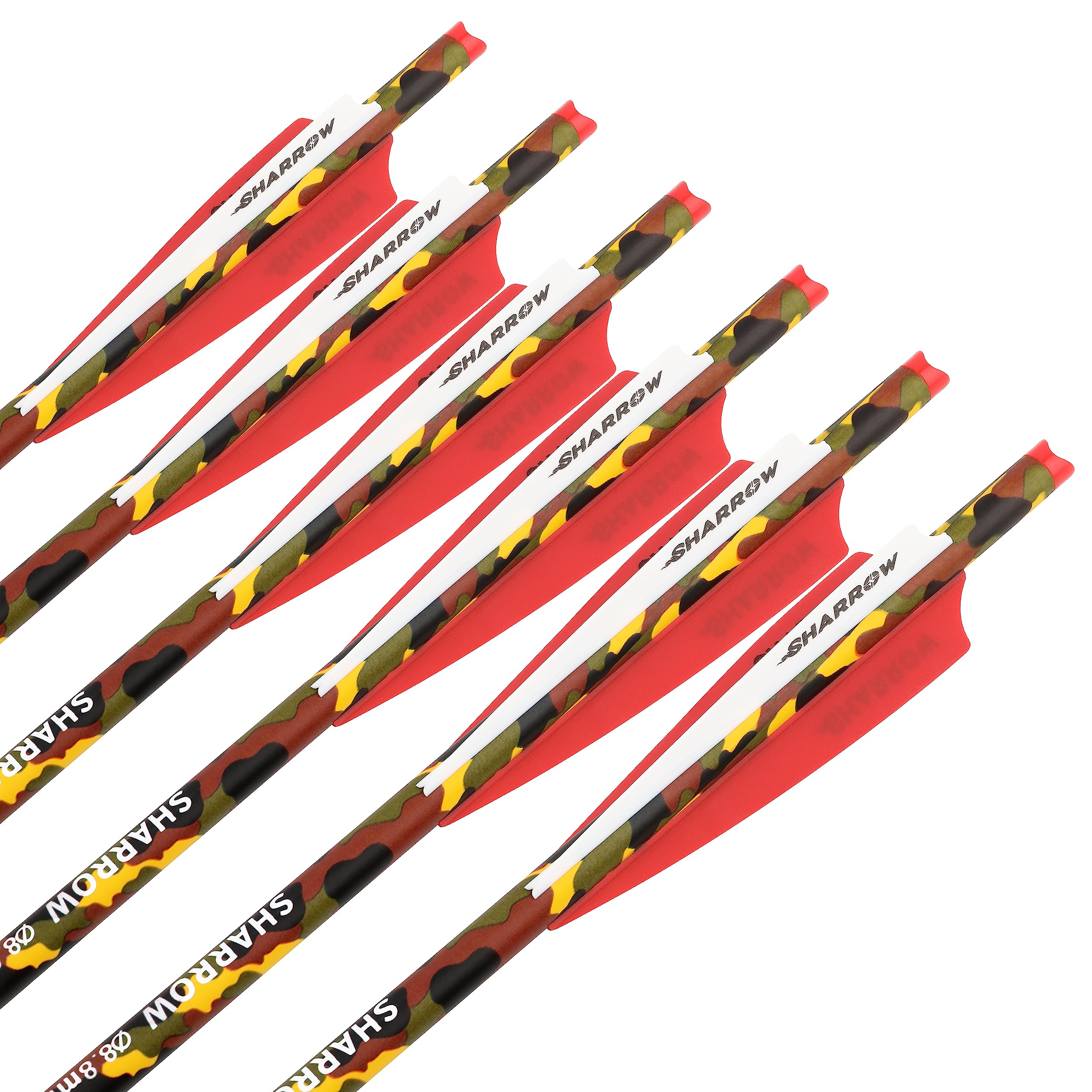 Frecce per Balestra Bullone per Balestra in Carbonio 16" 17" 18" 20" 22", Freccia in Carbonio da Caccia per Balestra Frecce per Balestra da Caccia 12 PCS