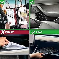 Vista 6 de RSAquar Car Registration and Insurance Holder, Vehicle Glove Box Organizer Cool Car Accessories, Auto Truck Document Holder for Cards, Driver AAA