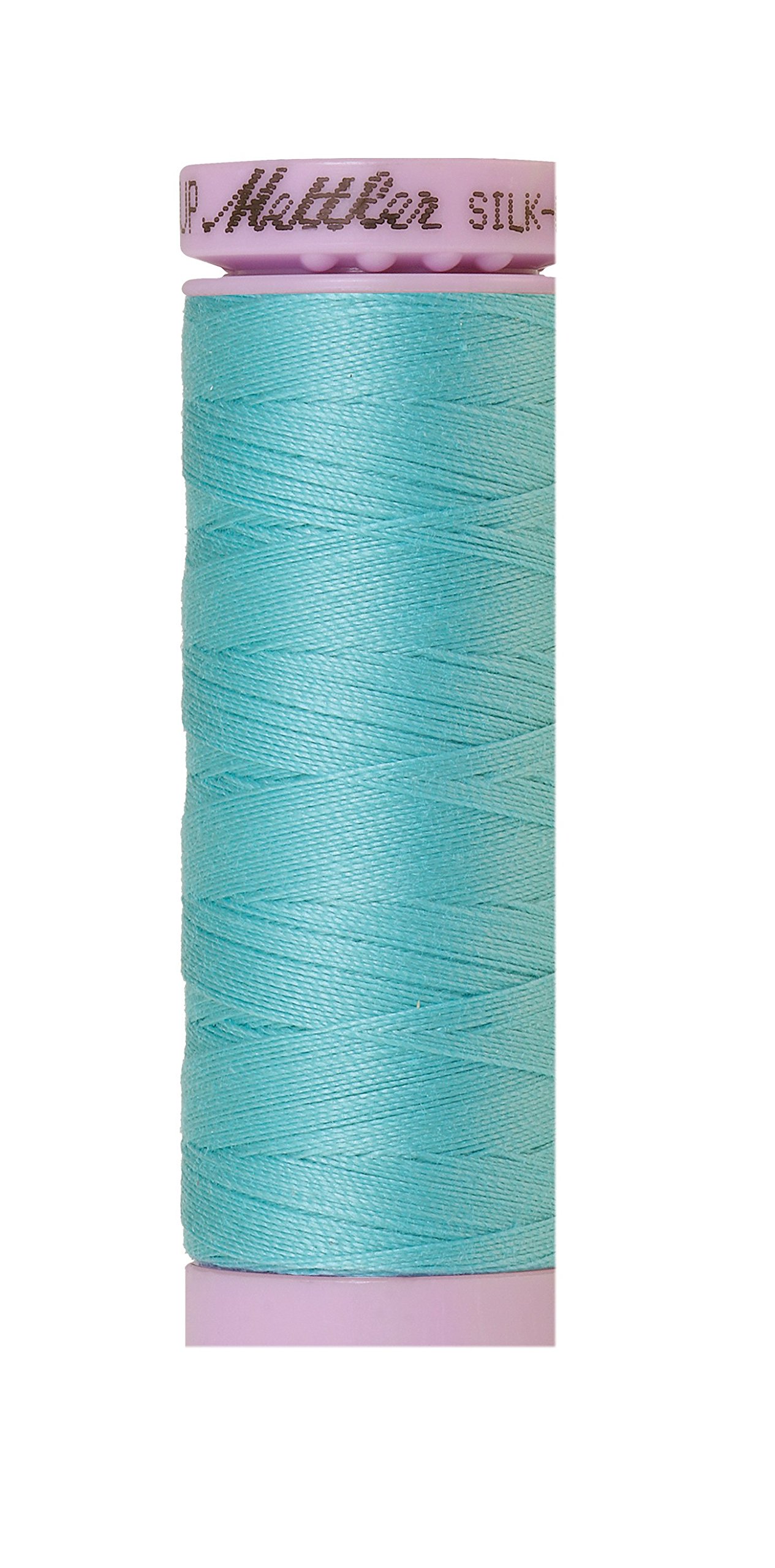 MettlerSilk Finish Cotton #50 164yd Blue Curacao