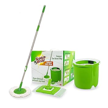 Scotch-Brite Jumper Spin Mop compact one Bucket Mop