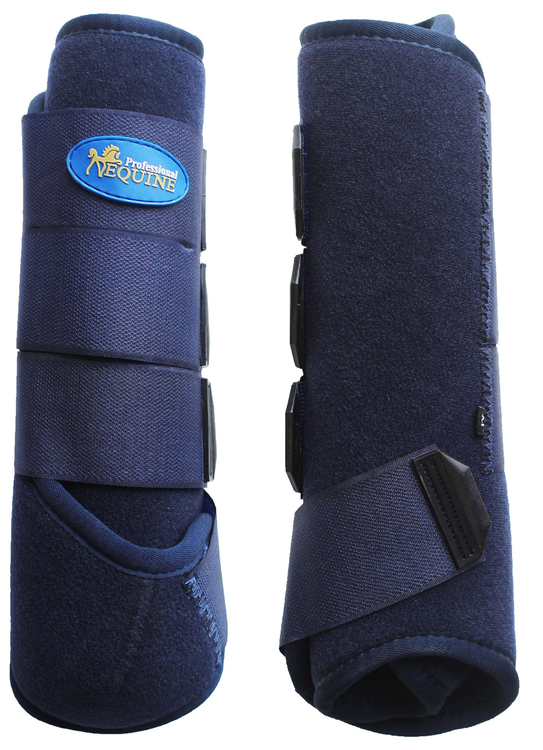 CHALLENGER Medium Horse Sports Medicine Front Pair Leg Splint Boots 41NVA