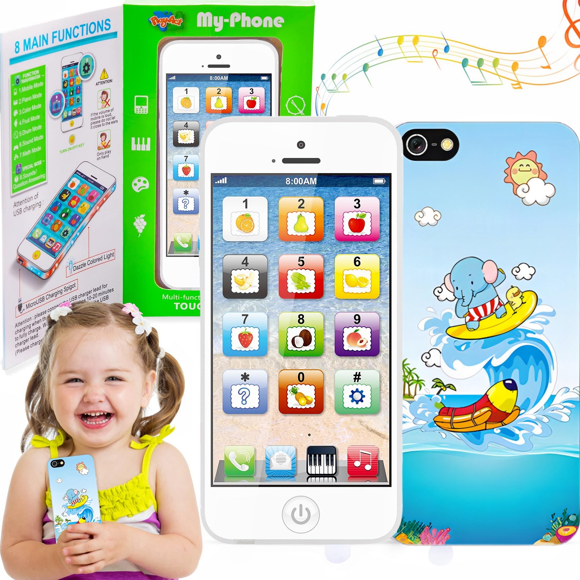 Bodega Aurrera Telefono Para Bebes Celular Niños Juguete De