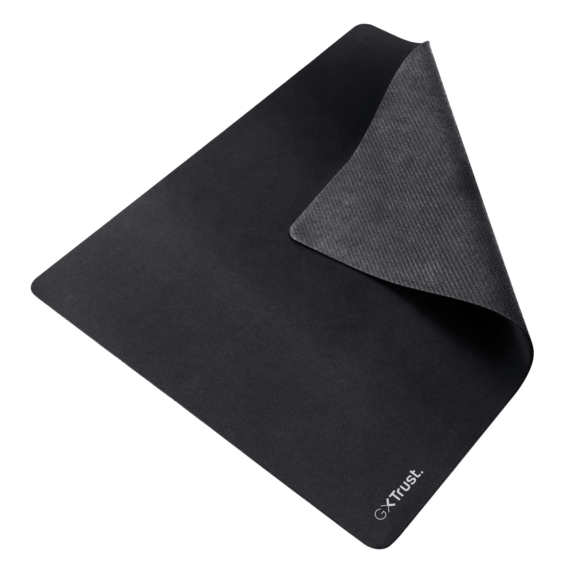 Trust Gaming GXT 754 podkładka pod mysz L 32 cm x 27 cm, zoptymalizowana struktura powierzchni, antypoślizgowy gumowy spód, podkładka pod mysz dla wszystkich myszy, czułości i czujników, czarna