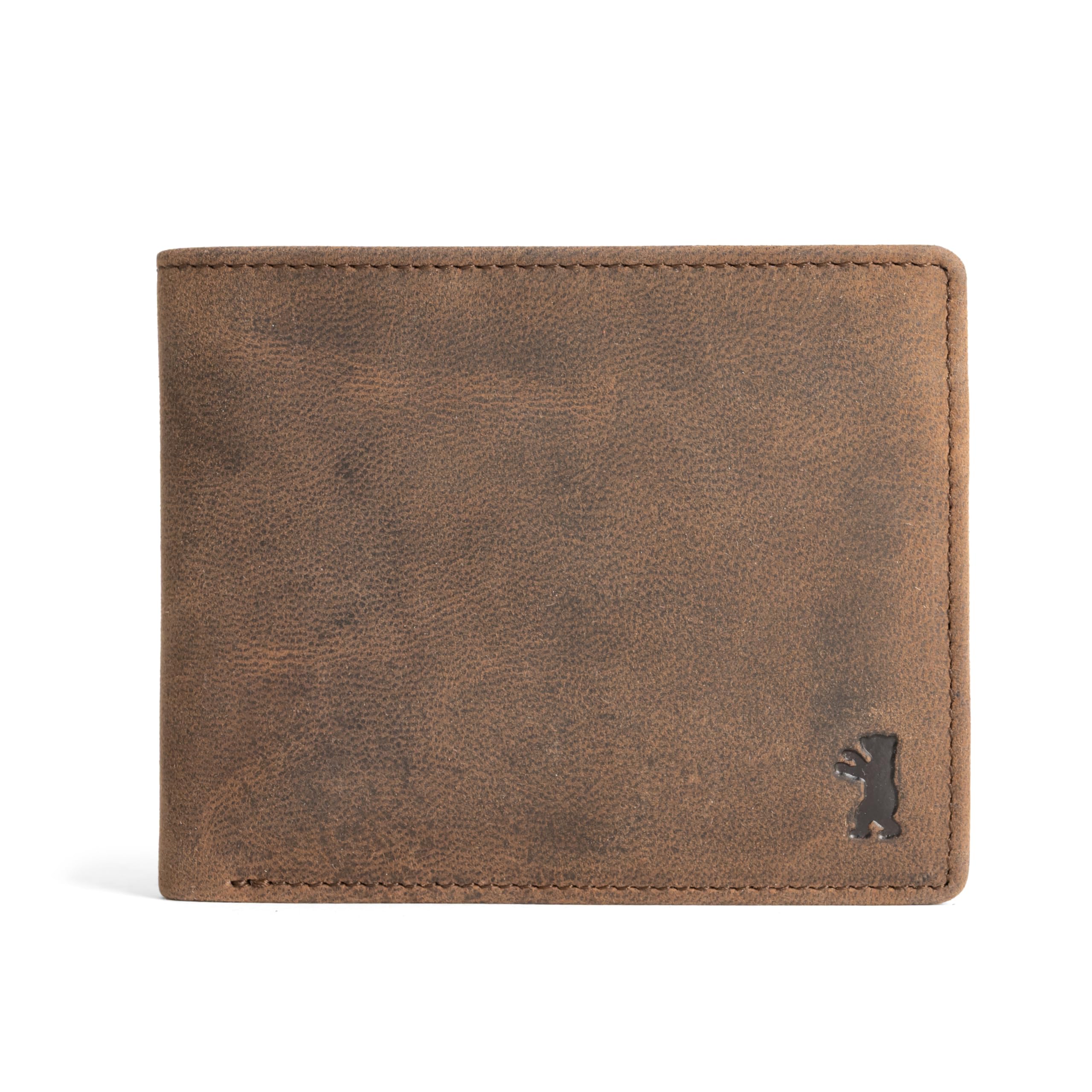 Berliner Bags Peter Cartera de Piel Auténtica Hombre, Monedero, RFID, Caja